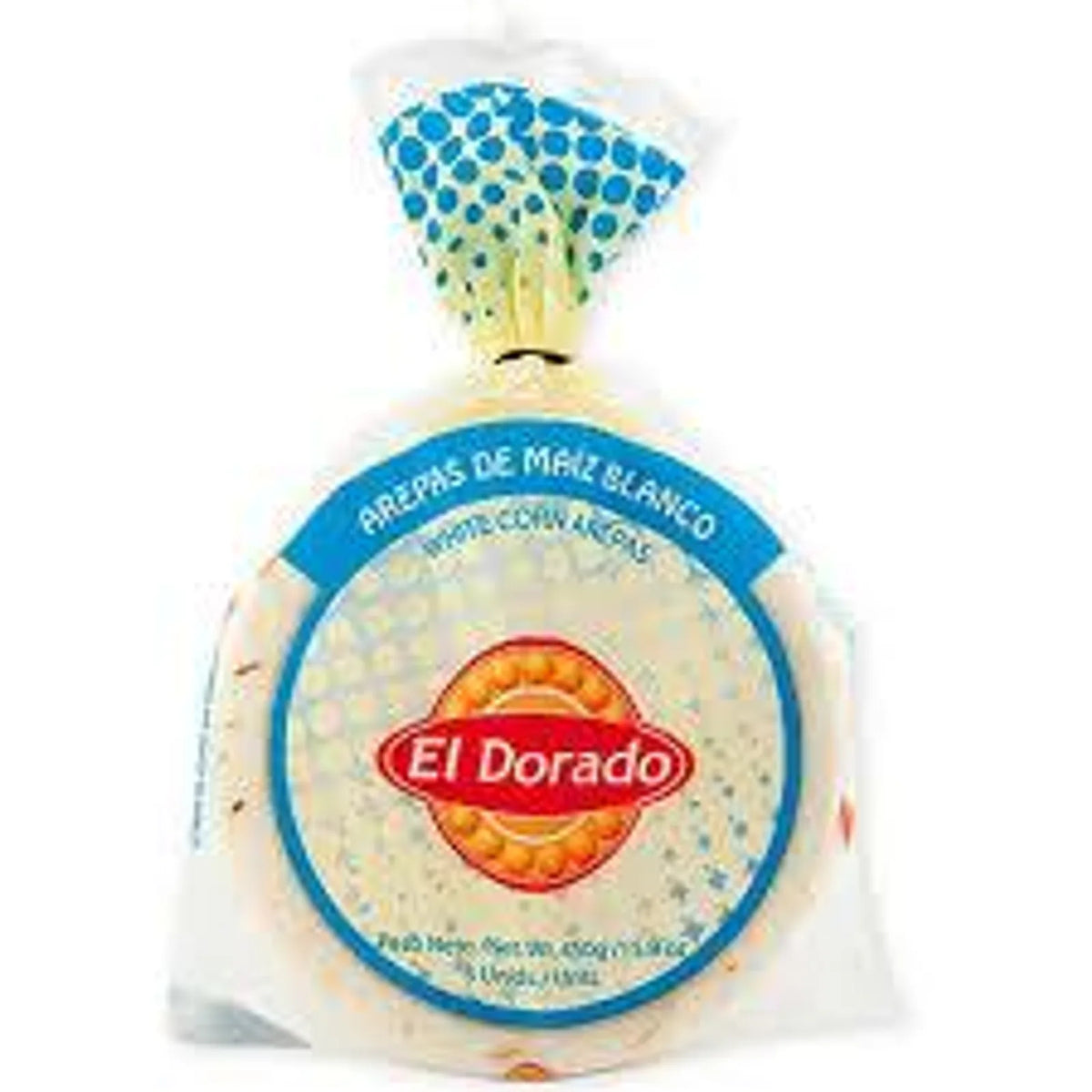 Arepa de Maíz Blanco El Dorado x 5 Unid 450 g - Latineo