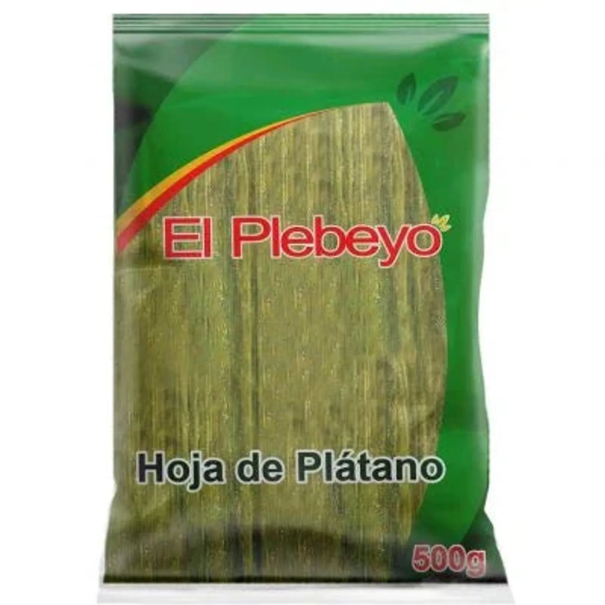 Hojas de Plátano EL PLEBEYO 500 g - Latineo Imagen principal del producto