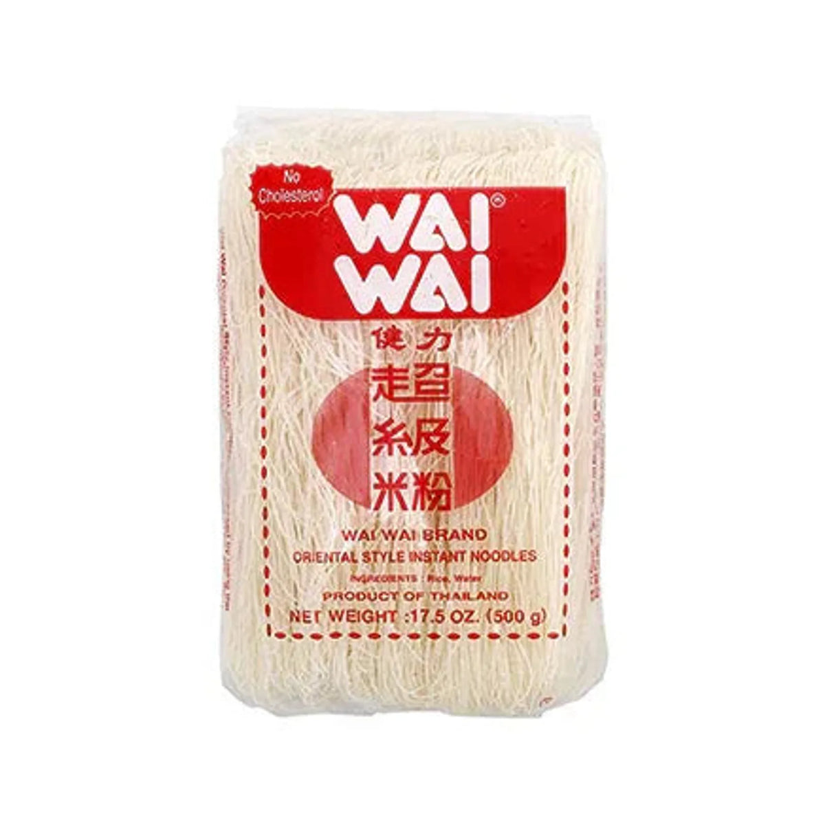 Fideos de Arroz WAI WAI 500 g - Latineo