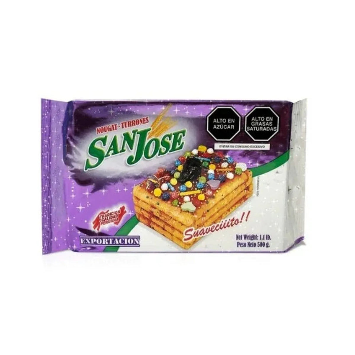 Turrón de Doña Pepa SAN JOSE 250 g - Latineo Imagen principal del producto