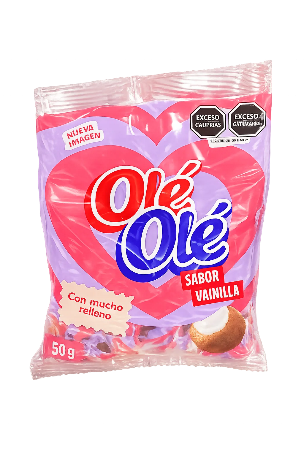 OLE OLE Sabor Vainilla Bolsa 50 Unidades Imagen principal del producto