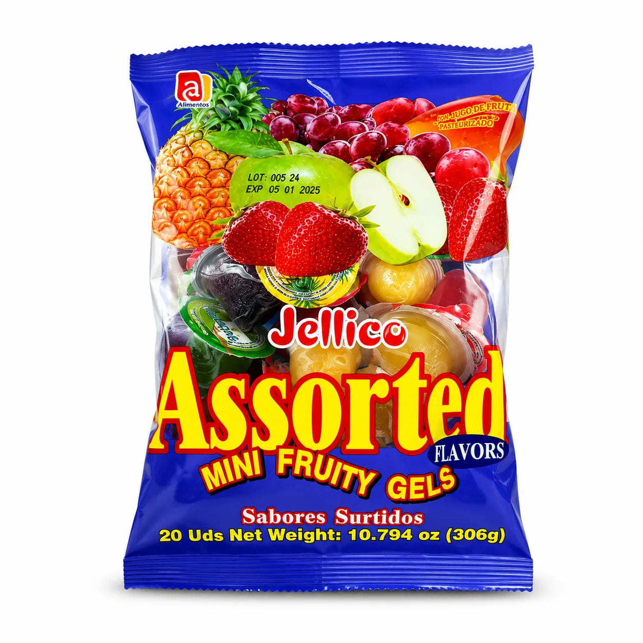 Gelatina Jelico x 20 unid -306 g Imagen principal del producto