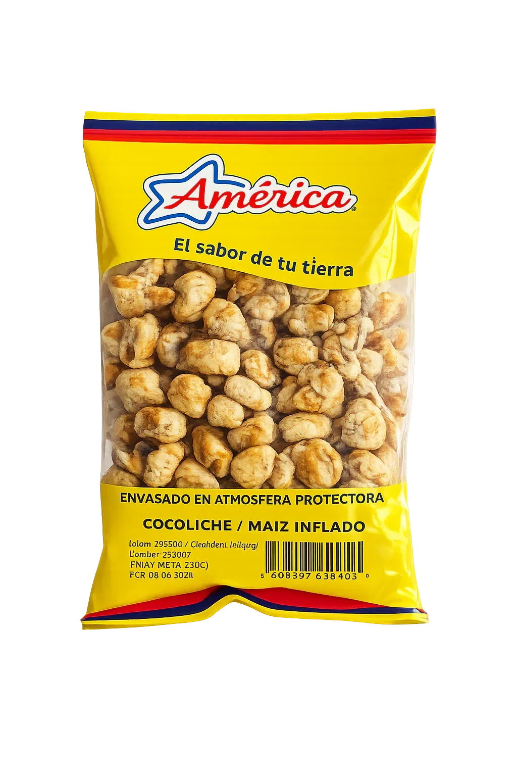 Trigo inflado dulce AMÉRICA 80 g Imagen principal del producto