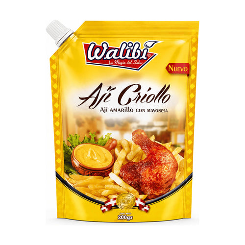 Salsa Ají Criollo WALIBI 200g - Latineo