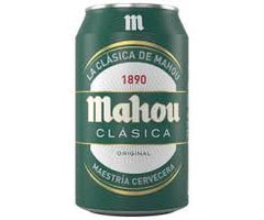 Cerveza MAHOU Clásica 330ml Unid - Latineo