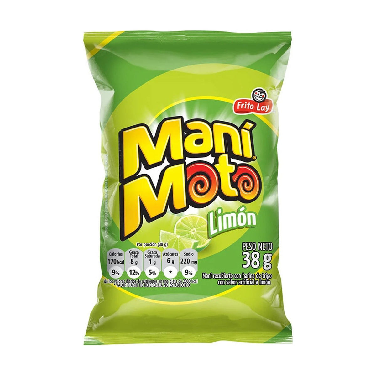 Maní moto limón x unid 46g - Latineo Imagen principal del producto