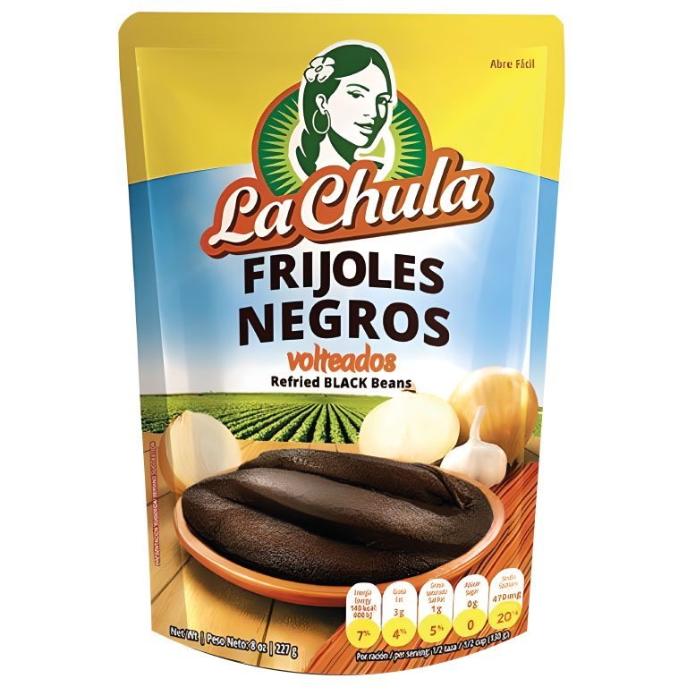 Frijoles negros volteados LA CHULA Imagen principal del producto