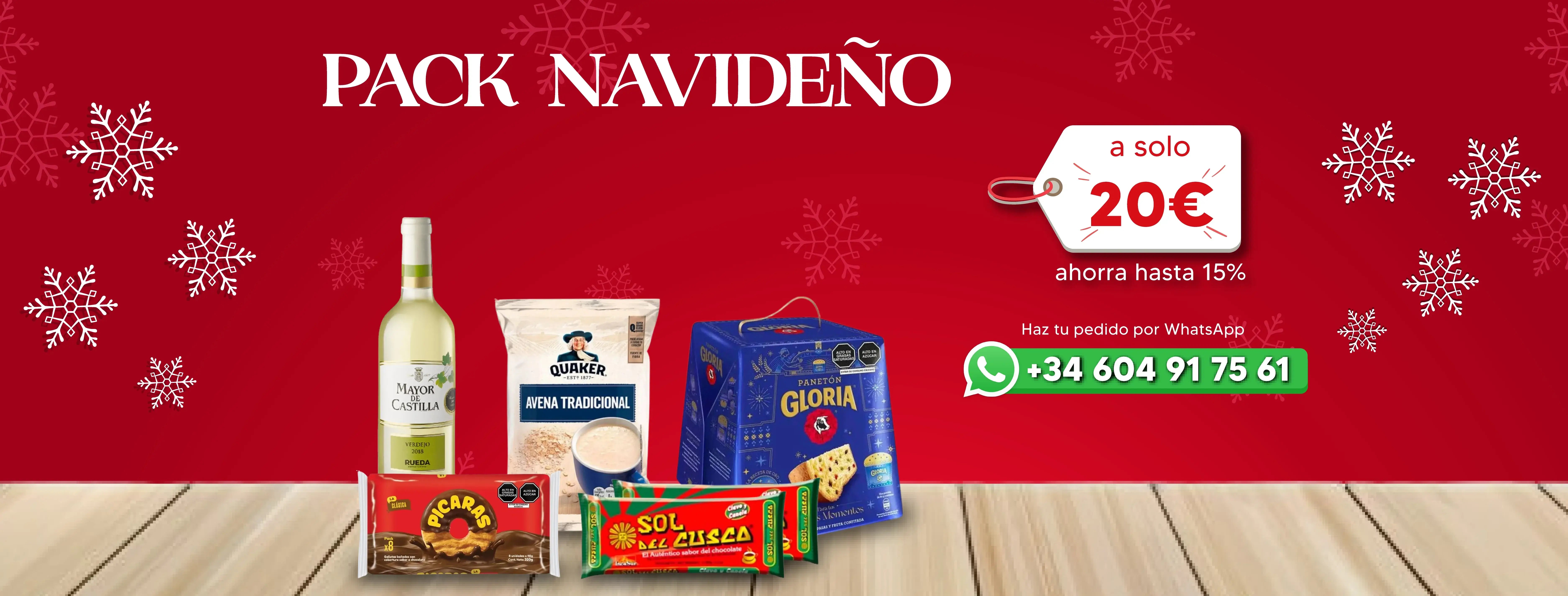 Pack Navidad 2.65kg - Latineo