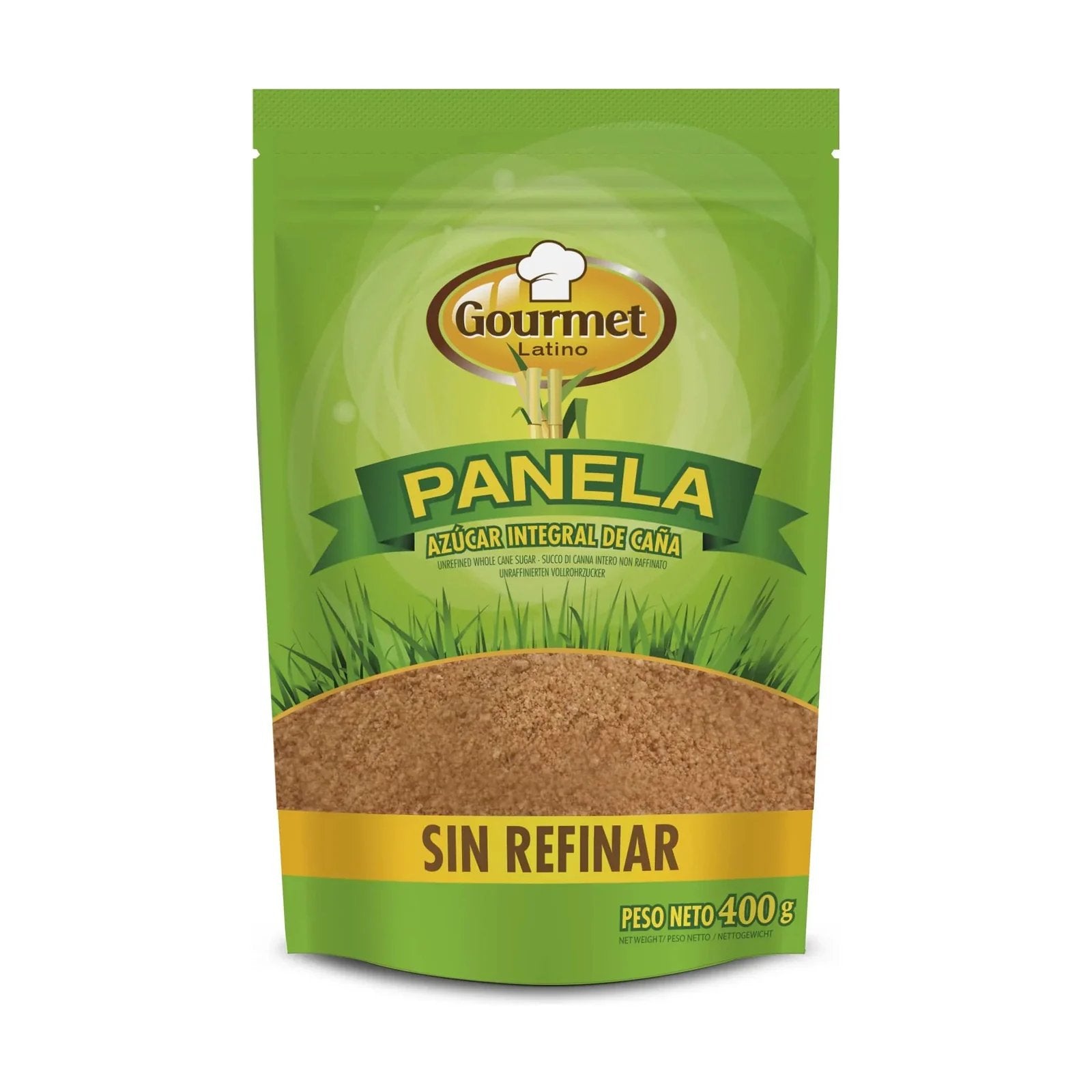 Panela pulverizada GOURMET 500g - Latineo Imagen principal del producto