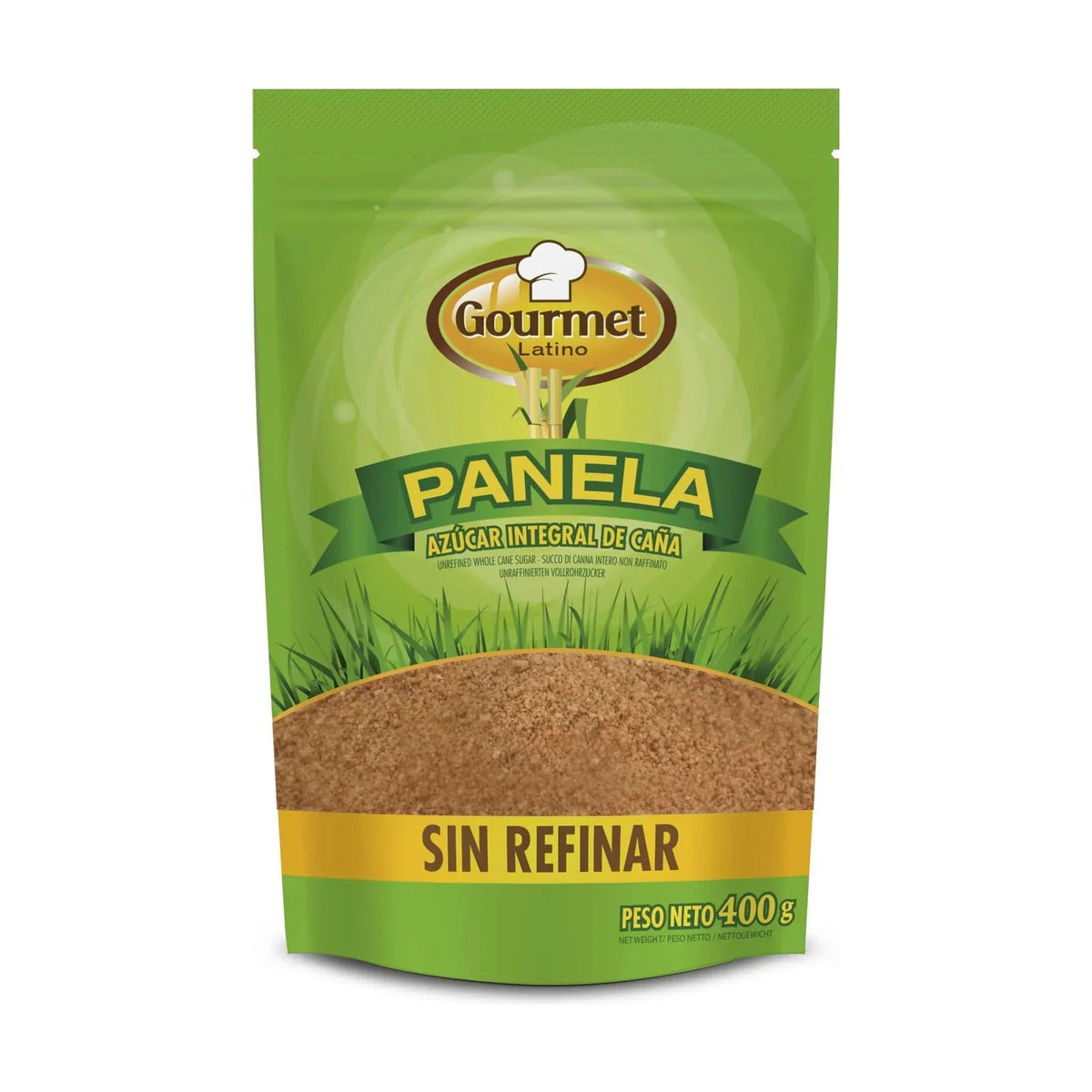 Panela pulverizada GOURMET 500g - Latineo