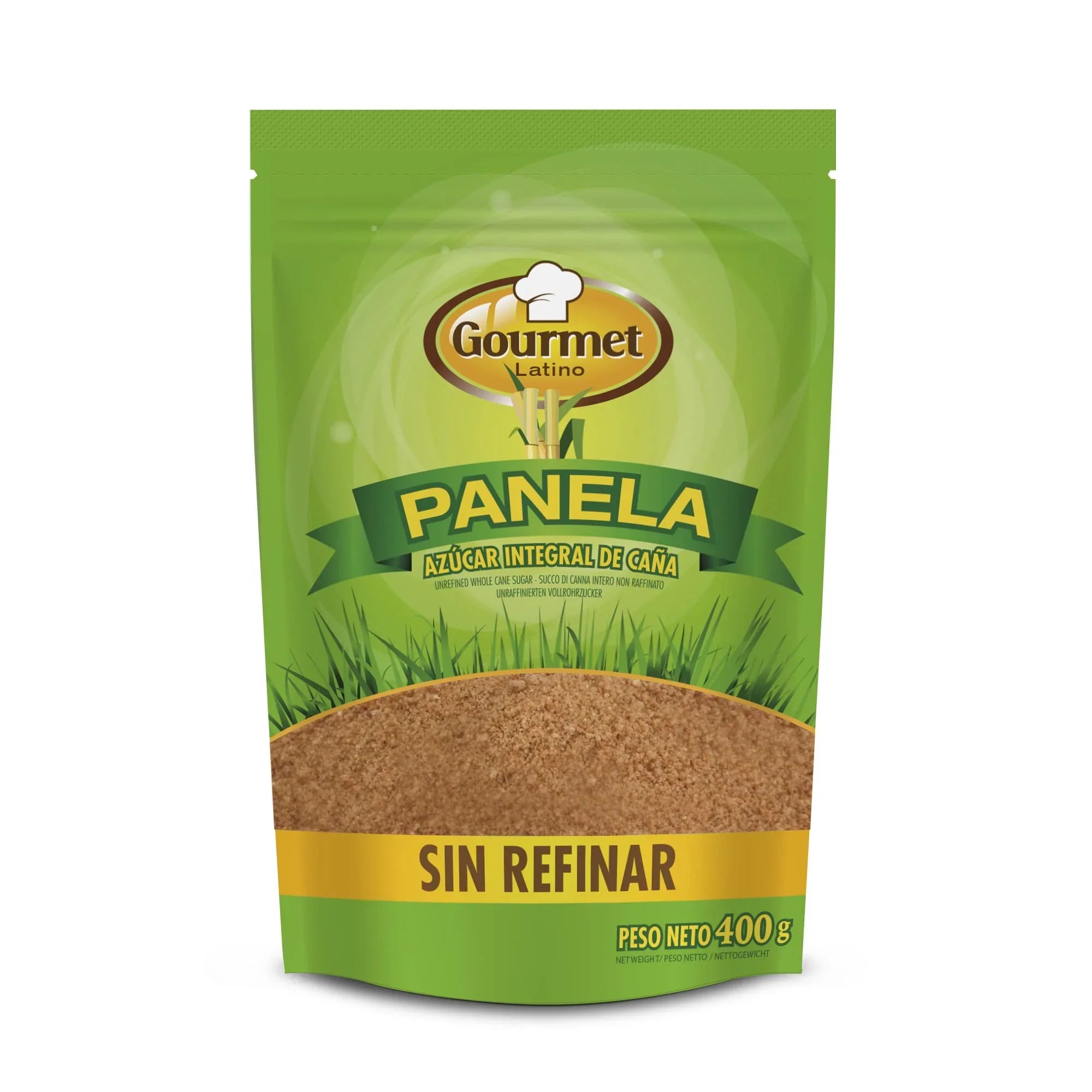 Panela pulverizada GOURMET 500g - Latineo
