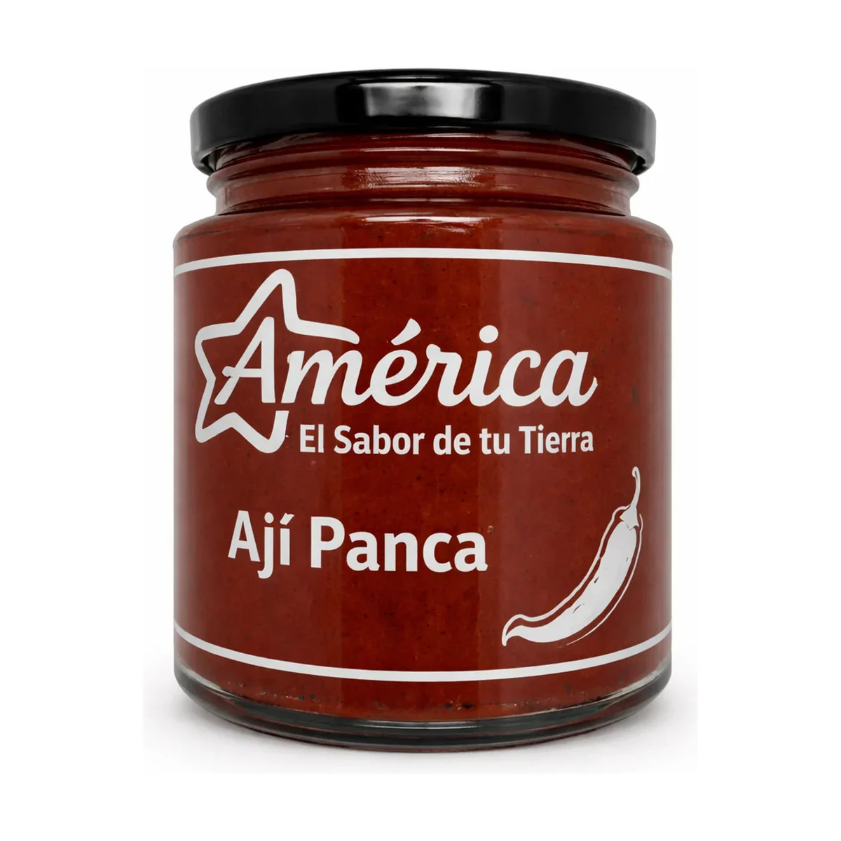 Pasta de Ají Panca AMÉRICA 212g - Latineo