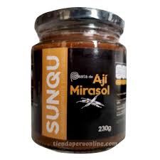 Pasta de Ají Mirasol SUNQU 230g - Latineo