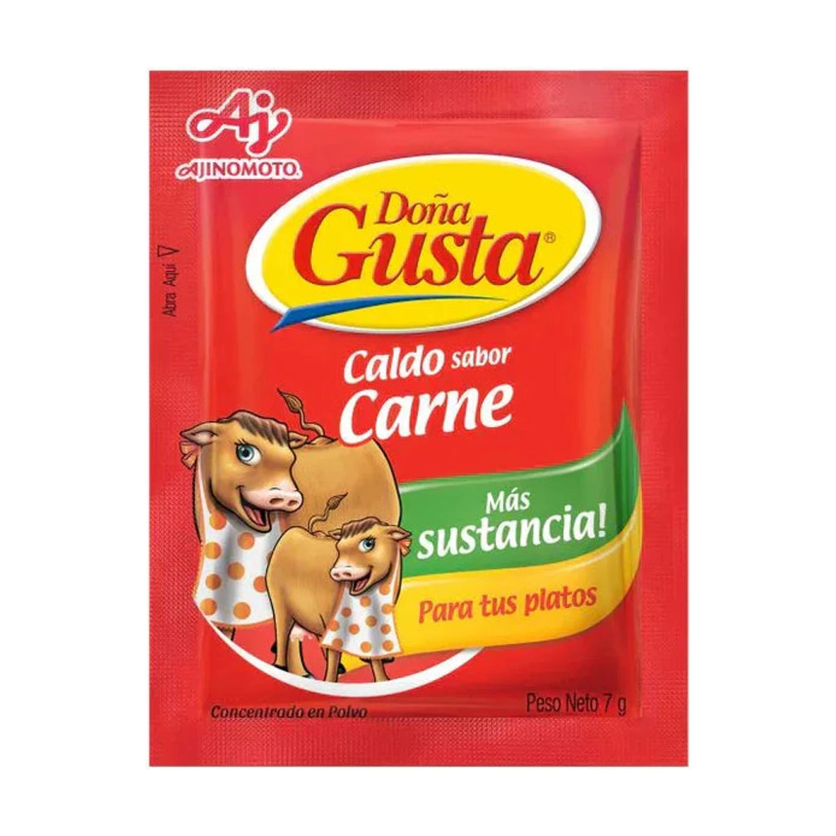 Sazonador DOÑA GUSTA carne 7g - Latineo Imagen principal del producto