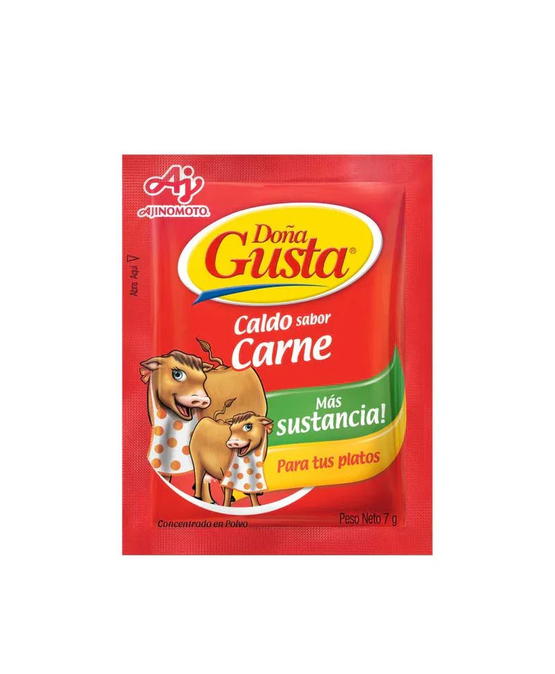 Sazonador DOÑA GUSTA carne 7g - Latineo Imagen principal del producto