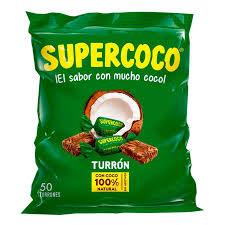Supercoco Turron 250gr x 50unid - Latineo Imagen principal del producto