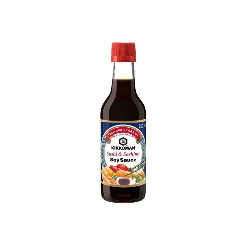Salsa Soja Sushi y Sashimi Kikkoman 250ml - Latineo Imagen principal del producto