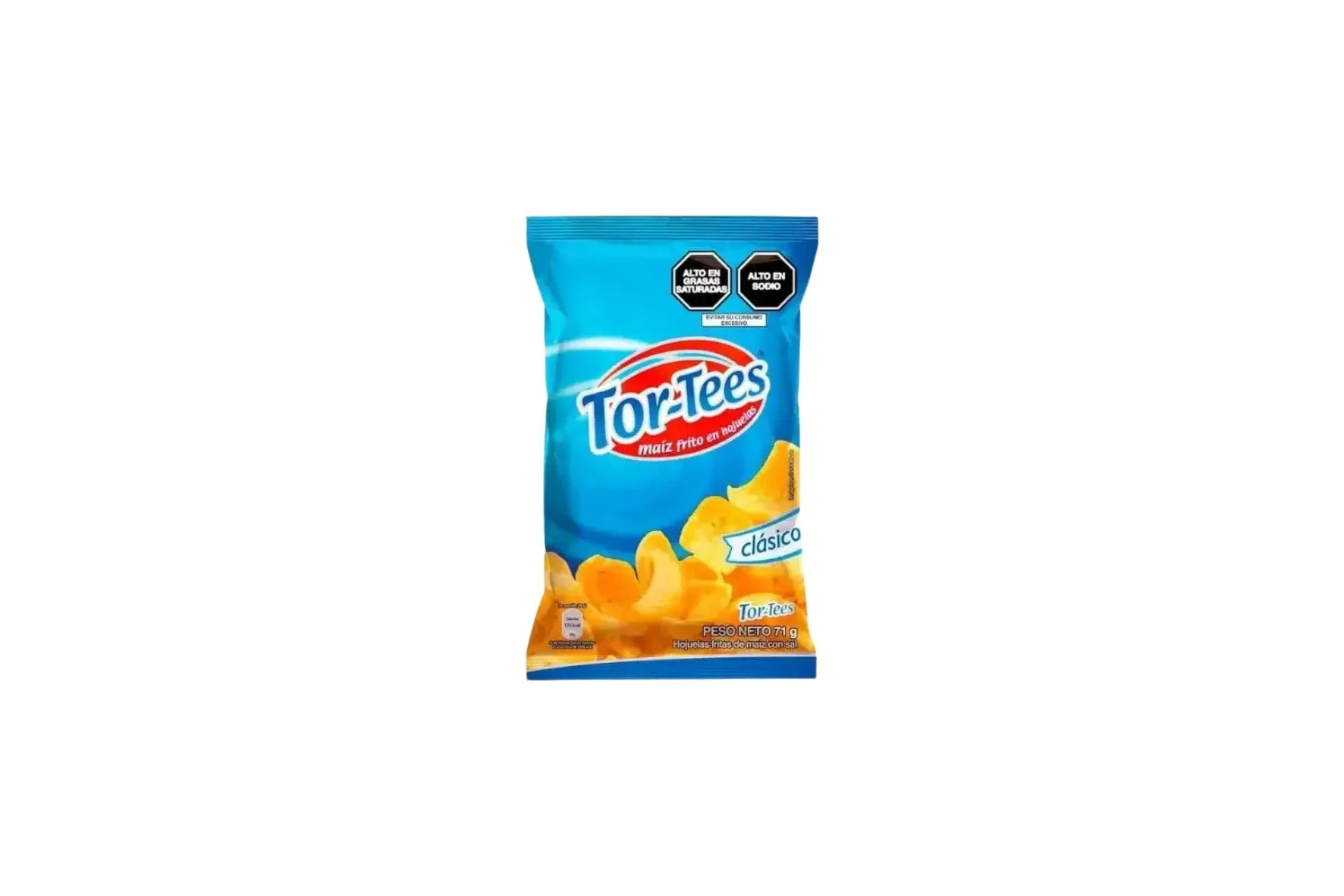 Tor-tess snack de maiz frito en hojuelas CLASICO - Latineo