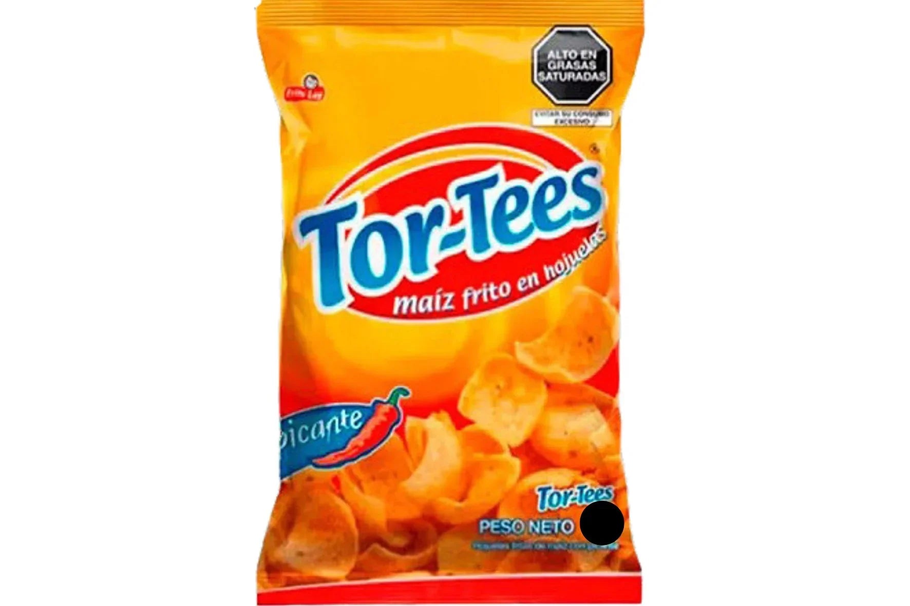 Tor tess snack maiz frito en hojuelas PICANTE - Latineo Imagen principal del producto