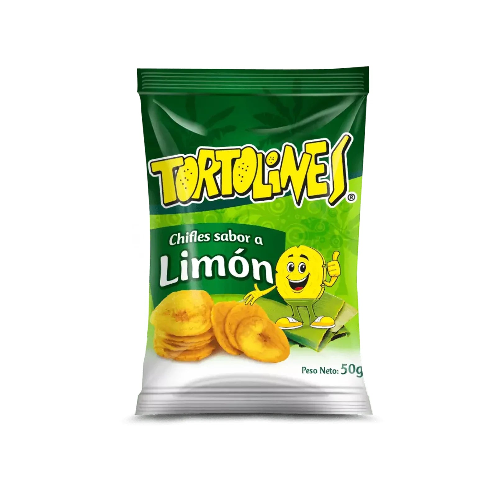 Chifle limón TORTOLINES 50g - Latineo Imagen principal del producto