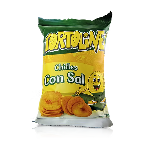 Chifles salados TORTOLINES 100g - Latineo