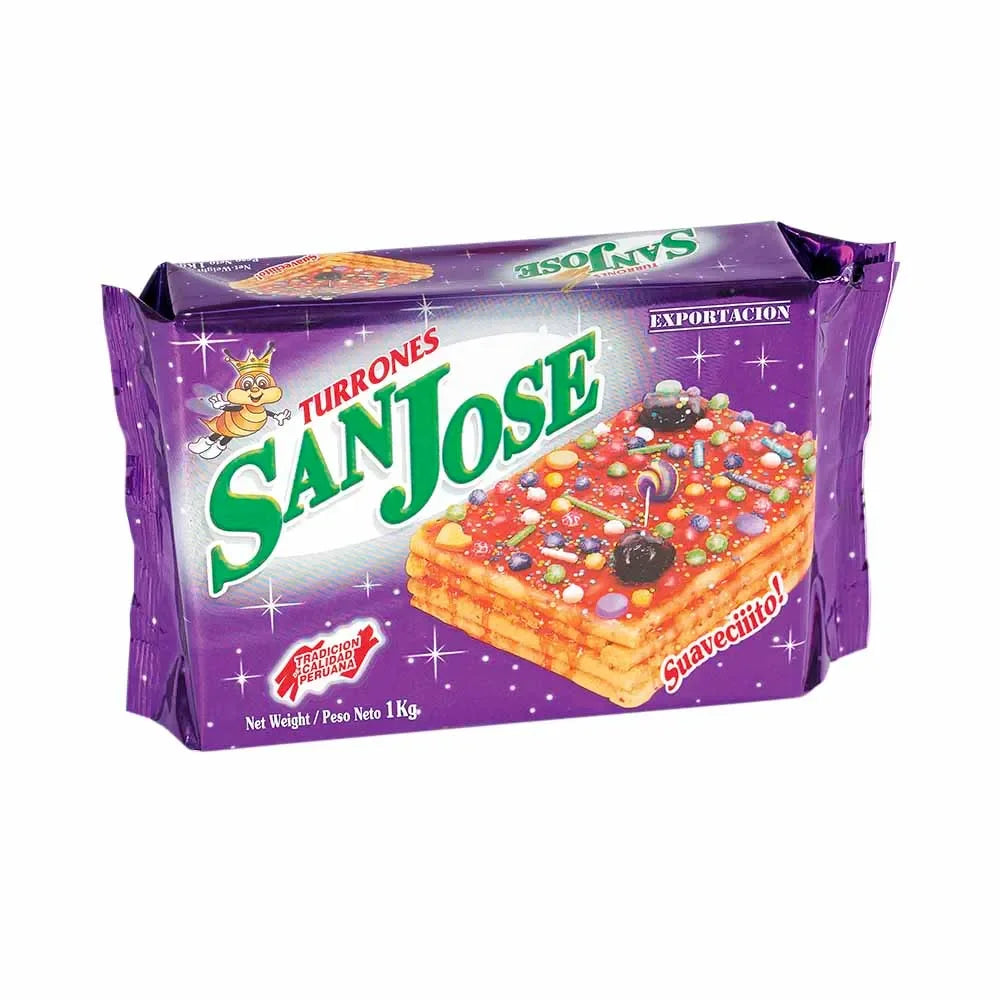 Turrón de Doña Pepa SAN JOSE de 1kg - Latineo