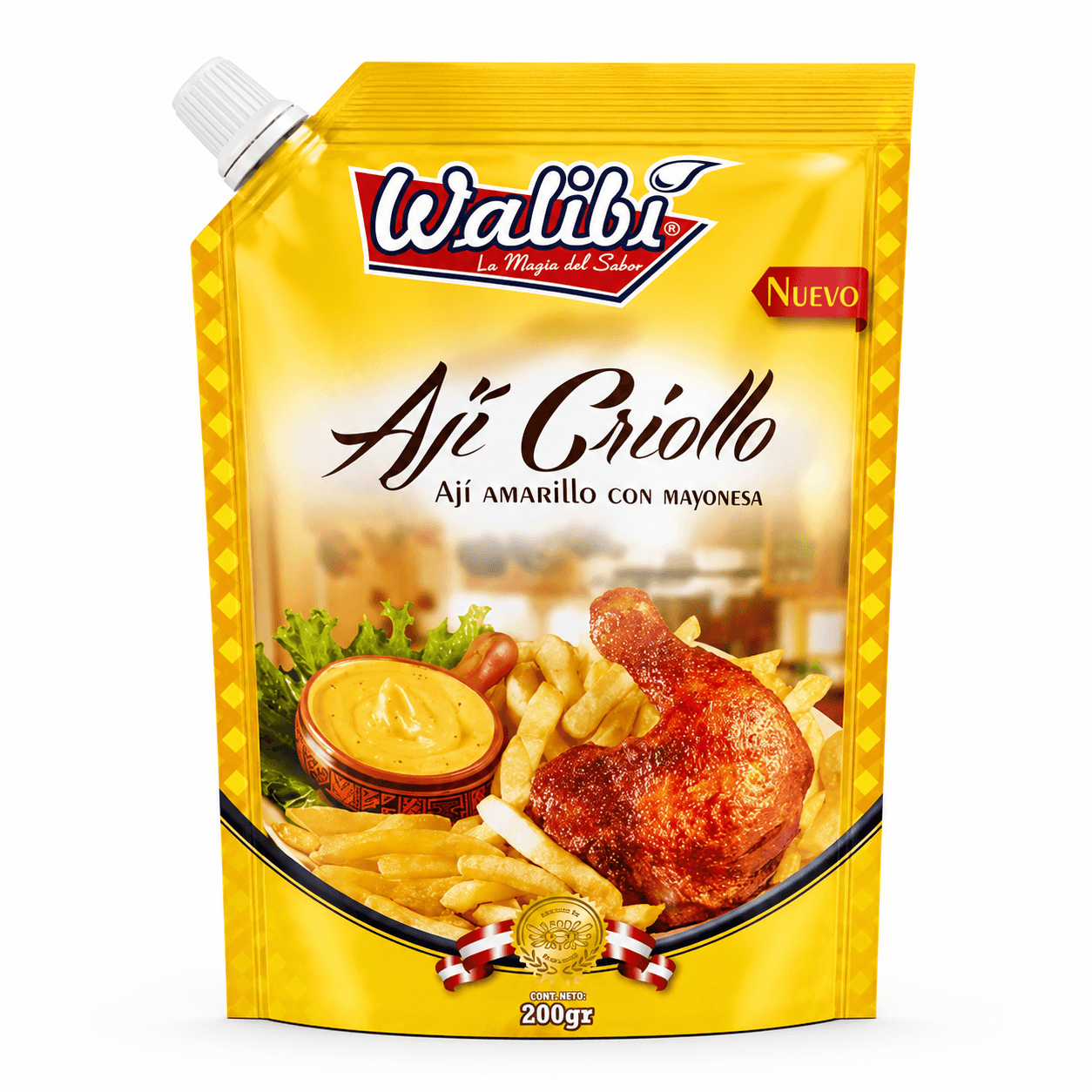 Salsa Ají Criollo WALIBI 200g - Latineo Imagen principal del producto