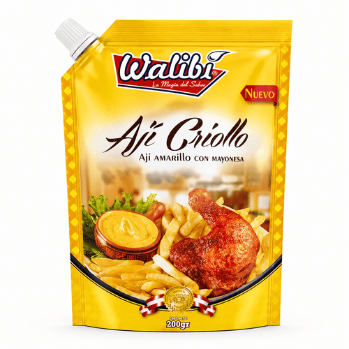 Salsa Ají Criollo WALIBI 200g - Latineo